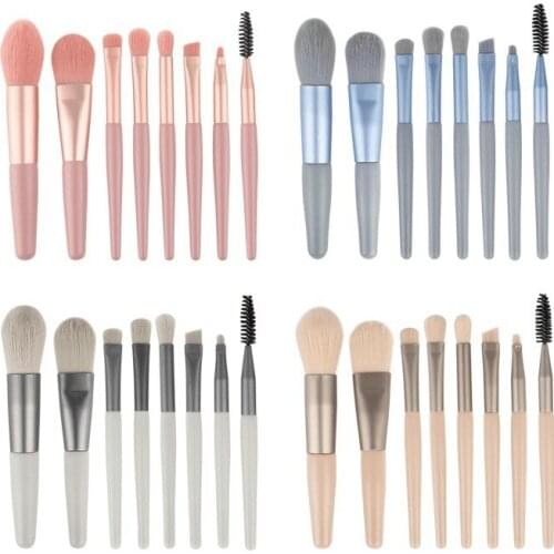8pcs Portable makeup brush-2021 New Cherry Blossom make up brushes set-soft fiber hair-cosmetic tool&beauty pens-for beginer