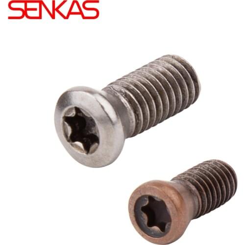 Arbor screws CNC tool fittings milling blade screws M2.0-M5 cutter head pressing plate inner hole plum blossom screws
