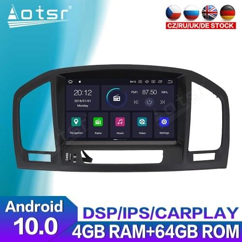Carplay For Opel Insignia 2008 - 2013 Car Radio Multimedia Video Player Android 10 GPS Navigation Touch Screen Audio Stereo Unit