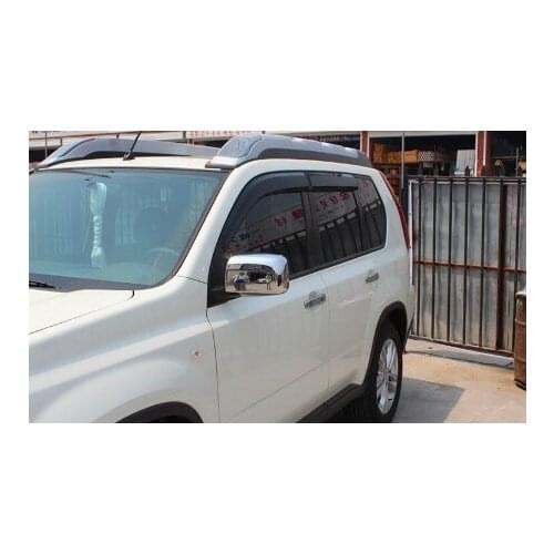 Car styling For Nissan Qashqai J10 Dualis+2 2008-2013 ABS Chrome Side Door Rearview Mirror Cover portector Trims Accessories
