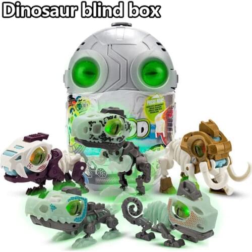 Biopod DIY Splicing Dinosaur Surprise Box Dino Eggs Random Toy Playset to Create Jurassic World for Child Birthday Gift