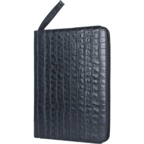 Large Capacity Fountain Pen Case PU Leather Black Color 48 Slots Pen Pouch Bag Pencil Bag