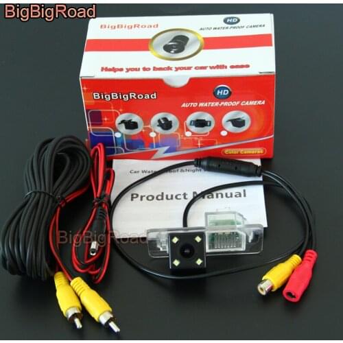 BigBigRoad Car Rear View Reverse Parking Camera For BMW 3 GT F30 F31 F34 2014 2015 2016 2017 2018 Night Vision Waterproof