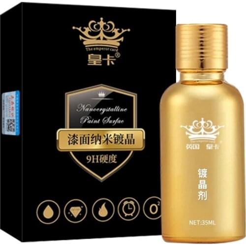 35ml 9H Ceramic Car Coating Nano Polishing Wax Paint Care Liquid Glass Anti-scratch Super Hydrophobic Glass Coating