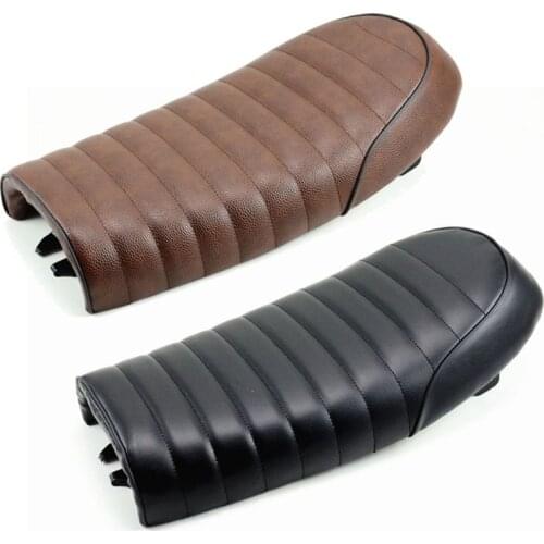 Motorcycle Retro Seat Cushion Vintage Comfortable Hump Saddle for Cafe Racer CG