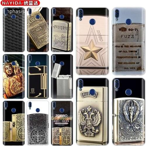Soft Case for Huawei Honor 30 20 Pro 10 9 Lite 30s 10i 9a 8a 7a X10 8x Cover Kerosene lighter
