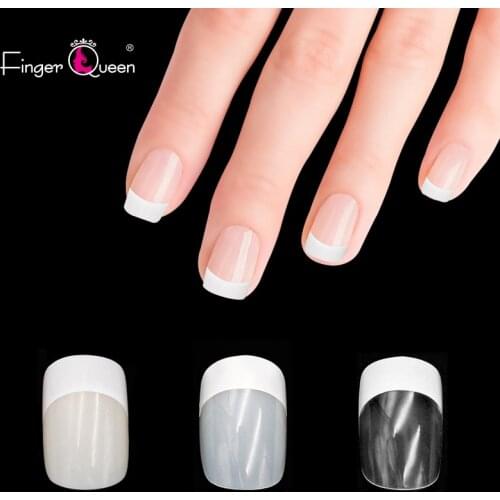 Nail Tips 500 Pcs 10 Fake Nails to Choose from Artificial Nails Full/Half Coffin Nail Tips Suitable for Salon or Home Use