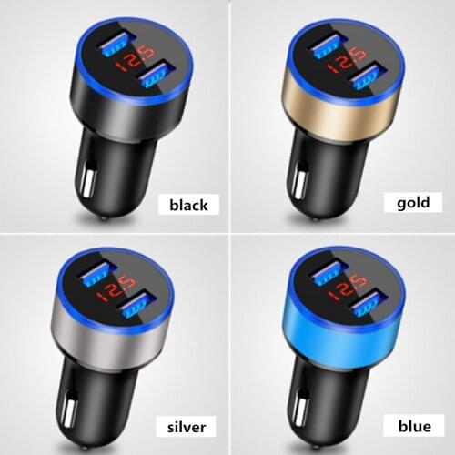 New USB Car LED Phone Charger Auto Accessories For Renault Koleos Clio Scenic Megane Duster Sandero Captur Twingo