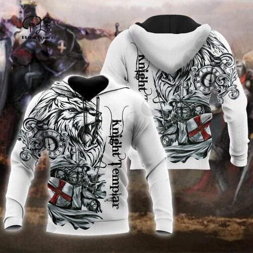 PLstar Cosmos 3Dprint Newest Halloween Knight Cosplay Templar Harajuku Funny Unique Unisex Casual Gift Hoodies/Sweatshirt/Zip 18