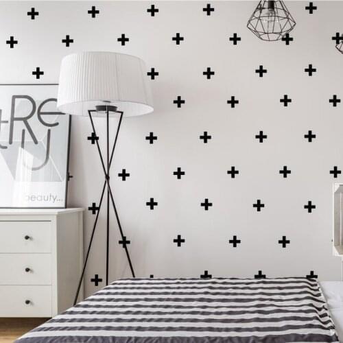 Swiss Cross wall Decal Cross Pattern Canvas Art Print Painting Poster Wall Pictures for Home Decoration Vinyl Wall Decors D11