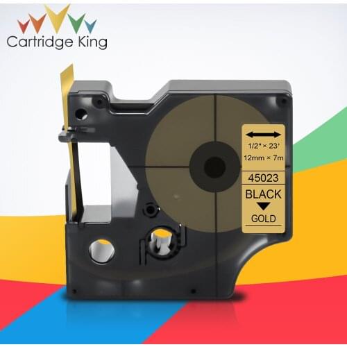 Compatible for Dymo 45013 Tape 12mm 45013 45010 45018 45023 Label Printer for LabelManager 210 280 300 450 45016 45013 Ribbon