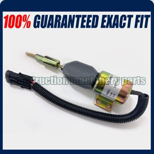 In Stock Stop Solenoid Valve 3357411, 1751ES-12E6ULB1S5, 907120120014, 12V For Cummins