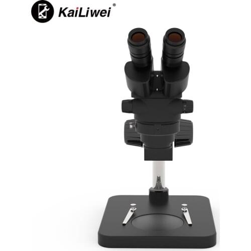 Gem Trinocular Binocular microscope Led Ring Light with10X djustable eyepieces for Precision Soldering rework and Engraving