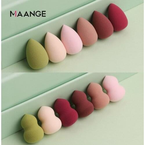 30Pcs/Set Mini Makeup Sponge Cosmetic Puff Powder Puff Smooth Makeup Foundation Sponge Beauty Make Up Tools Wholesale