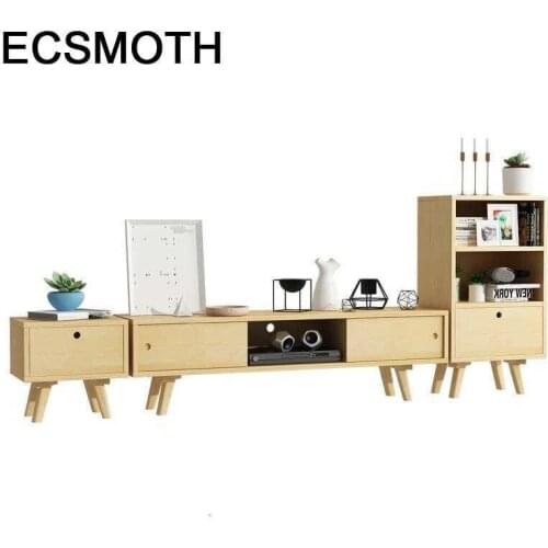 Painel Para Madeira Unit Meja De Entertainment Center Nordic European Wooden Monitor Mueble Table Living Room Furniture Tv Stand