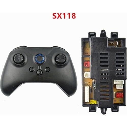 HLX SX-118 2.4G bluetooth remote control and receiver for childrens electric car, yellow button bluetooth rc for baby car