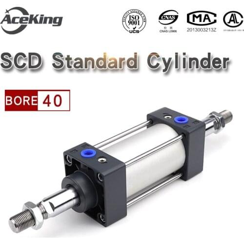 SCD standard double outlet cylinder SCD40X25X50X75X100X125X150X175X200X250X300X500X600X700X800X900X1000-S SCD40X100 SCD40X200