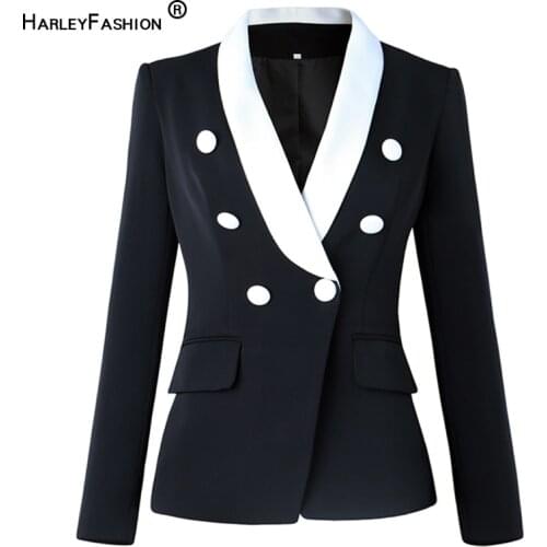 HARLEYFASHION Women's Classic Blazers China