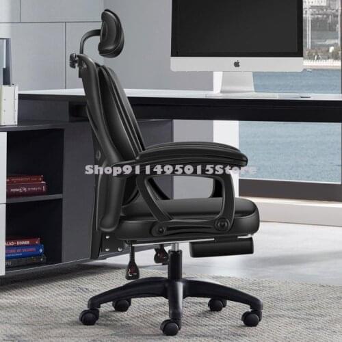 Computer Chair Home Ergonomic Office Boss Chair Lifting Rotating Chair Backrest Double Back Chair