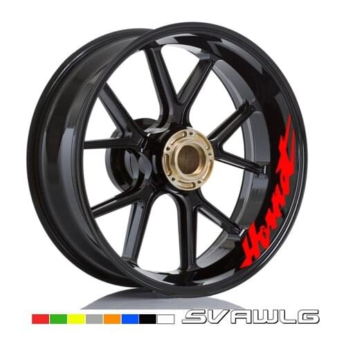 Motorbike Motorcycle Wheel Sticker For HONDA CBF600 SA CBR600F hoRnet 250 cb400 CB599 CB600 HORNET CBF 600 600F