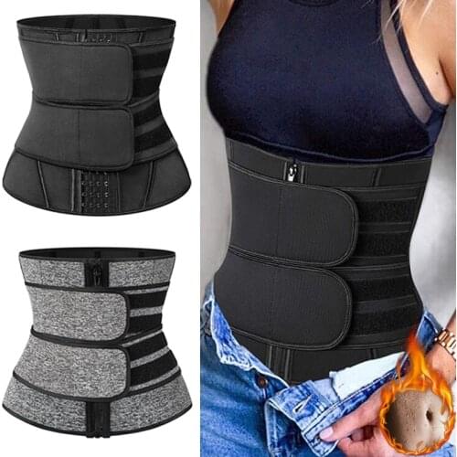 Neoprene Waist Trainer Body Shaper Women Slimming Sheath Tummy Reducing Sauna Shapers Fitness Sweat Trimmer Belt Weight Loss