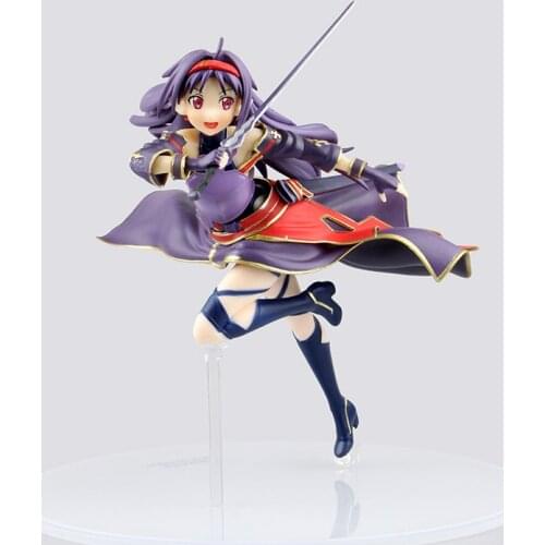New Arrival Anime Sword Art Online II SAO Mothers Rosario Konno Yuuki 1/7 scale PVC Action Figure Model Decoration Doll 18CM