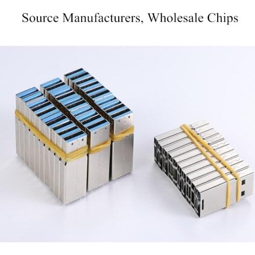 Wholesale chip Plug and play USB 3.0 High speed memory flash 4gb 8G 16GB 32GB 64GB 128G usb U disk semi-finished chip pendrive