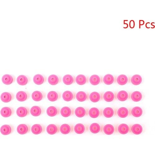 10/20/50 Pcs Nail Drill Plastic Protection Pink Caps Used on 3/32" Nail Drill Bits Electric Accessories Nail Tools Prevent Dust