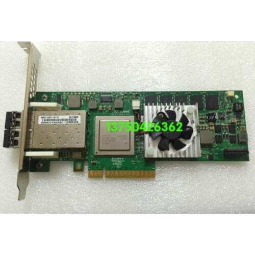 QLogic QLE10522-C-CK QLE10522 2 Port 8Gbps Dual SFP+ FC SR-Optic PciE Controller Fibre Channel Adapters HBA Card