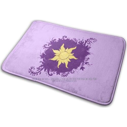 Lost Princess Street Art Mat Rug Carpet Anti-Slip Bedroom Entrance Door Mat Kingdom Kingdom Of Tangled Art Art