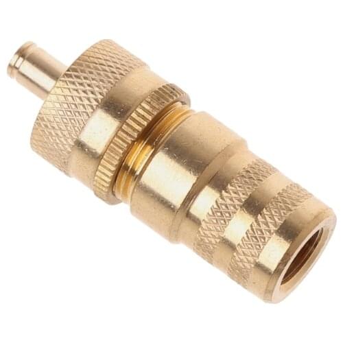 4WD Outlet Universal Off-road Automatic Tire Brass Deflator Valve Adapter 6-30 PSI