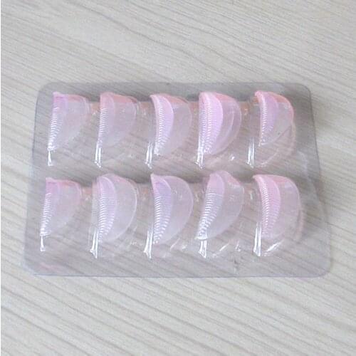 5 Pairs/Pack Silicone Eyelash Permanent Perm Curler Curling Root Lifting False Fake Eyelash Shield Pad Maquillaje Patches
