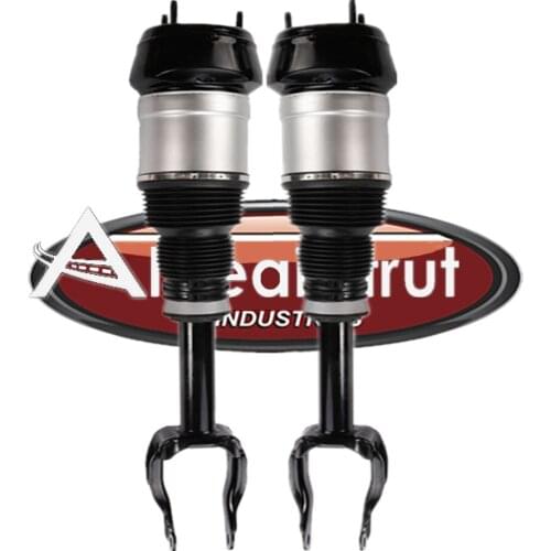 Pair Front Air Suspension Shock Absorber Strut For Mercedes-Benz GL/GLS-Class X166 w/Airmatic w/o ADS GL350/450 GLS350d GL63 AMG