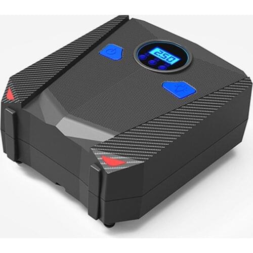 50LC Car Air Pump Digital Display 12V DC Volt Portable Smart Compressor Filler Digital Display Electric Tire Inflation