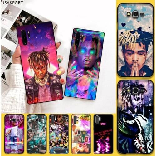Rap Juice Wrld And Hip Hop Band Singer Phone Case For Samsung Galaxy Note20 ultra 7 8 9 10 Plus lite J7 J8 Plus 2018 Prime