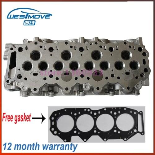 Cylinder head for Ford Ranger Mazda MPV B2500 2499CC 2.5 D SOHC 12V 1998- engine : WL WLT WL11-10-100E WL51-10-100C 908 744