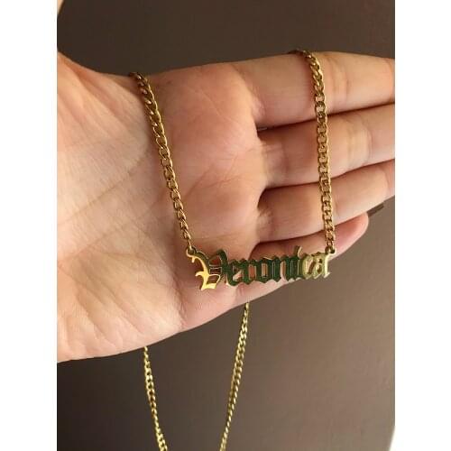 Custom Handmade Jewelry Necklace 3mm Cuban Bijoux Femme Personalized Necklaces For Women Men Especial Gifts украшения на шею