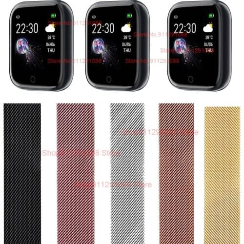 Magnetic Loop Strap For I5 Watch Band Smartwatch Quick Release Metal Bracelet Wristband Correa Accessories