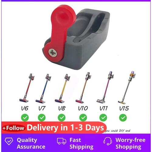 New Upgrade Trigger Lock For Dyson V6 V7 V8 V10 V11 Vacuum Cleaner, Power Button Lock Accessories, Free Your Finger