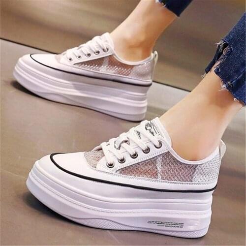 Casual Shoes Fashion Sneakers Women Cow Leather Ankle Boots Summer Platform Oxfords School Travel Shoes34 35 36 37 38 39 40