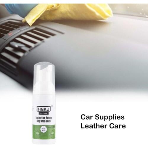 Interior Leather Cleaning Foam Dry Cleaning Agent Car Interior Cleaning Agent Car Supplies Leather Care Car interior Cleaner