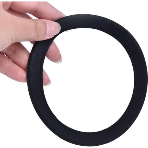2Pcs Rubber Protector Saxophone Mute Ring Sax Silencer for Soprano Alto Tenor Sax Trumpet Replacement Parts