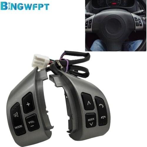 BINGWFPT For Suzuki SX4 Swift 2006-2013 Steering Wheel Button Switch Audio Volume Bluetooth Phone Media Control Button Switch