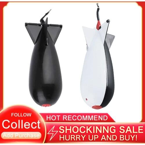 Carp Fishing Rocket Feeder Large Small Spod Bomb Float Lure Bait Holder 2 Size Pellet Rockets Feeders Position Gear Accessories