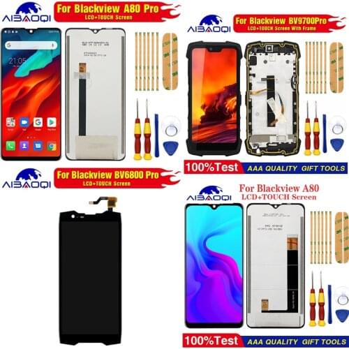 For Blackview A80 A80 Pro Bv9700 Pro Bv6800 Pro Touch Screen LCD Display Digitizer Assembly Replacement Parts