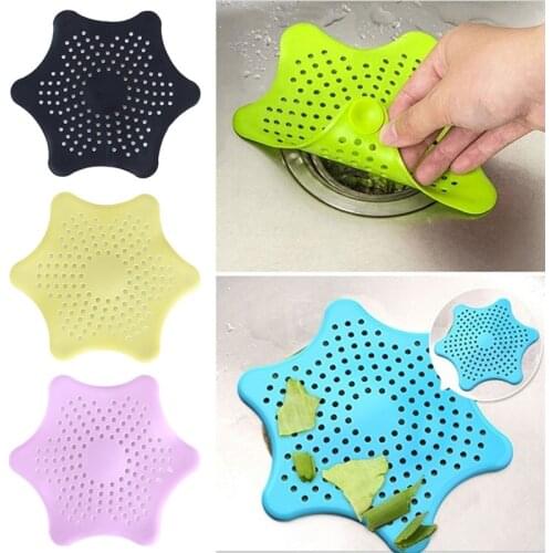 1 PCS Kitchen Bathroom Sink Strainer Sewer Outfall Strainer Basket Sewer Filter Anti-blocking Floor Drain Hair Stopper Catcher