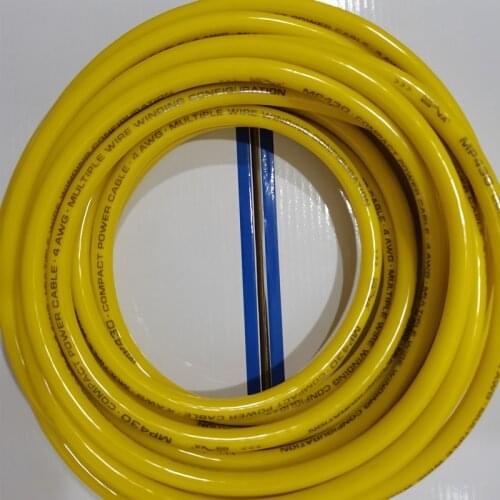 Standard Pure Copper Car Audio Modified Subwoofer Amplifier Line Power Line Control Line Audio Line Insurance Line Yellow Line