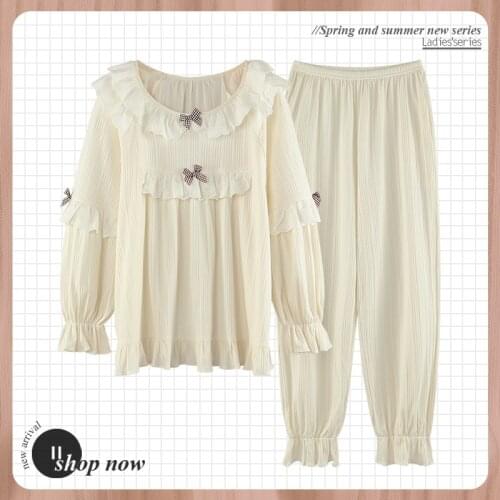 Женские хлопковые пижамы VOTODA China At AliExpress