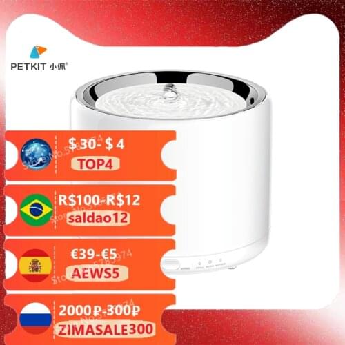 YouPin Petkit Smart water dispenser 2 Kitten Puppy Pet Water Dispenser Cat Living Water Fountain Automatic Smart Dog Drinking
