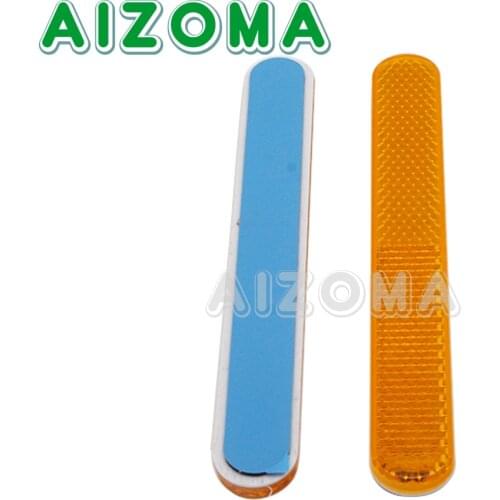 1 Pair Universal for Motorcycles ATV Bikes Dirt Bikes Plastic Motorcycle Front Fork Leg Reflector Reflective Sticker